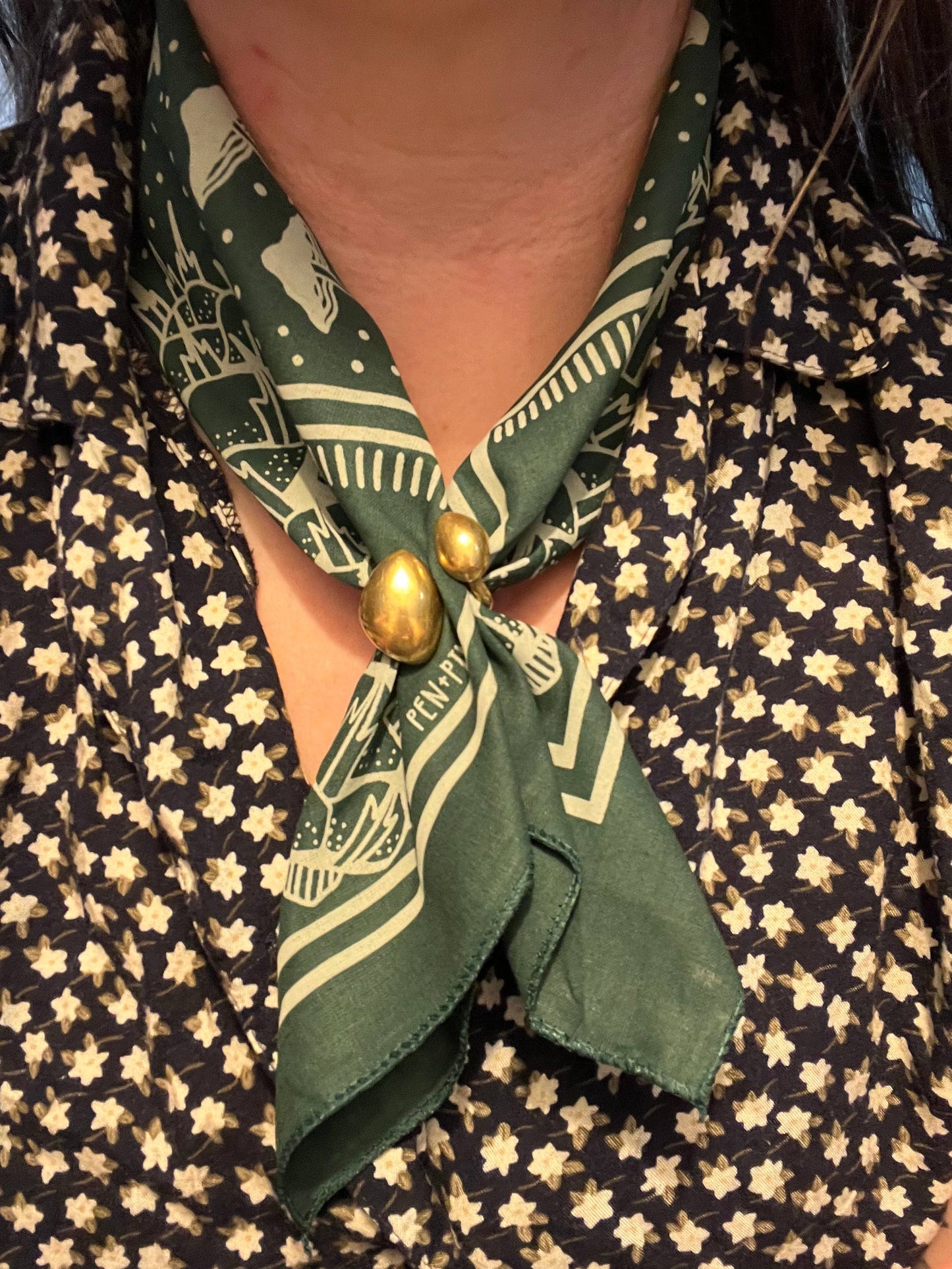 Green Woodland Bandana