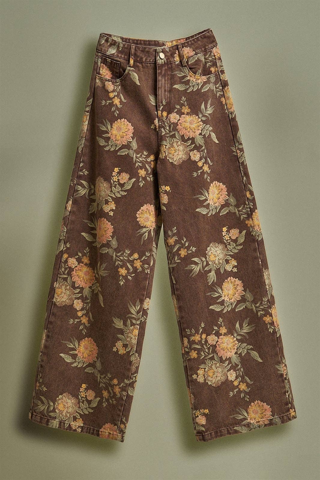 brown botany jeans