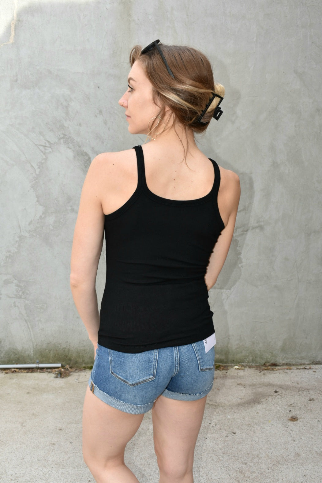 Haylen tank top basic capsule wardrobe staple la miel summer fashion