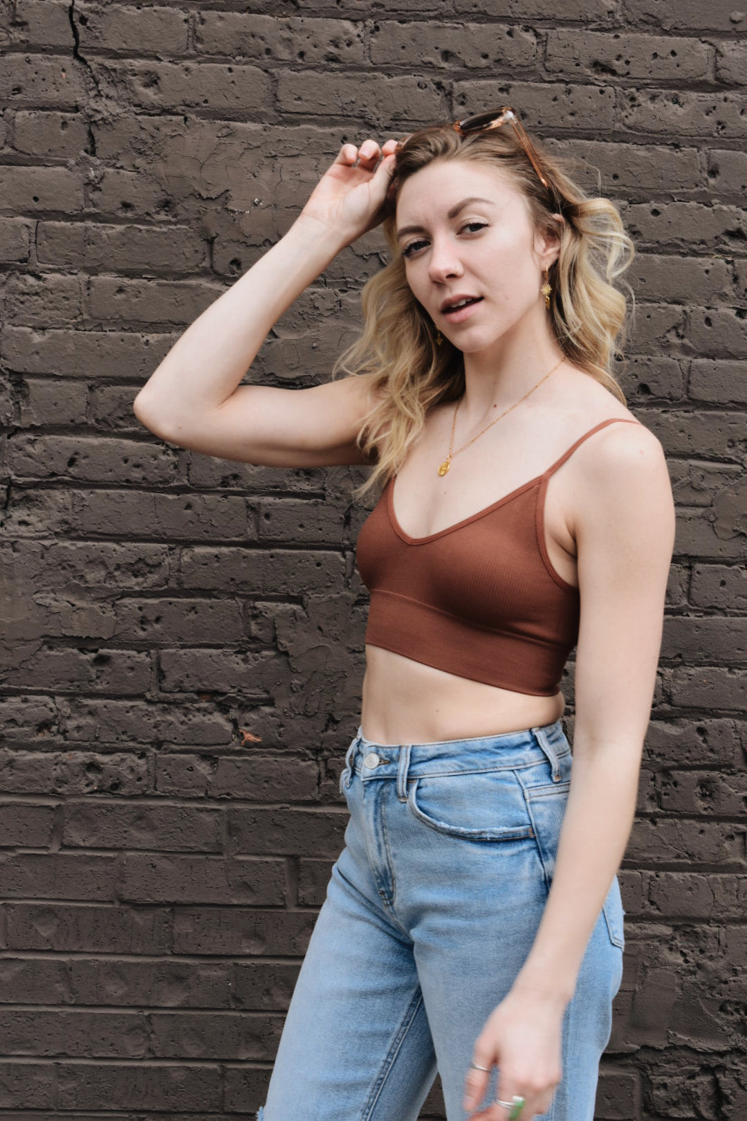 low back seamless bralette