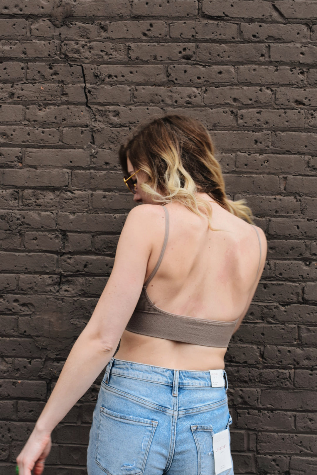 low back seamless bralette