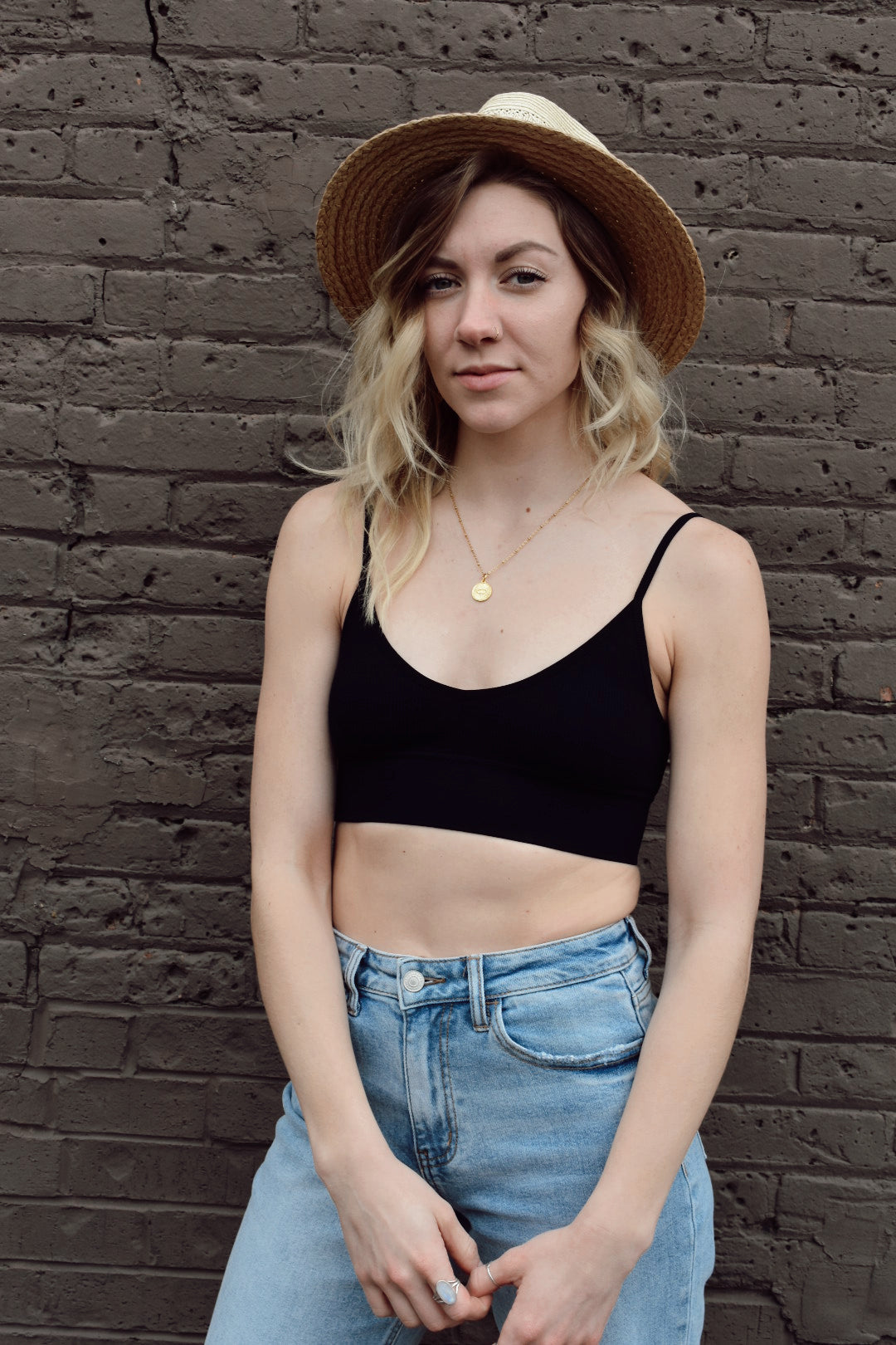 low back seamless bralette