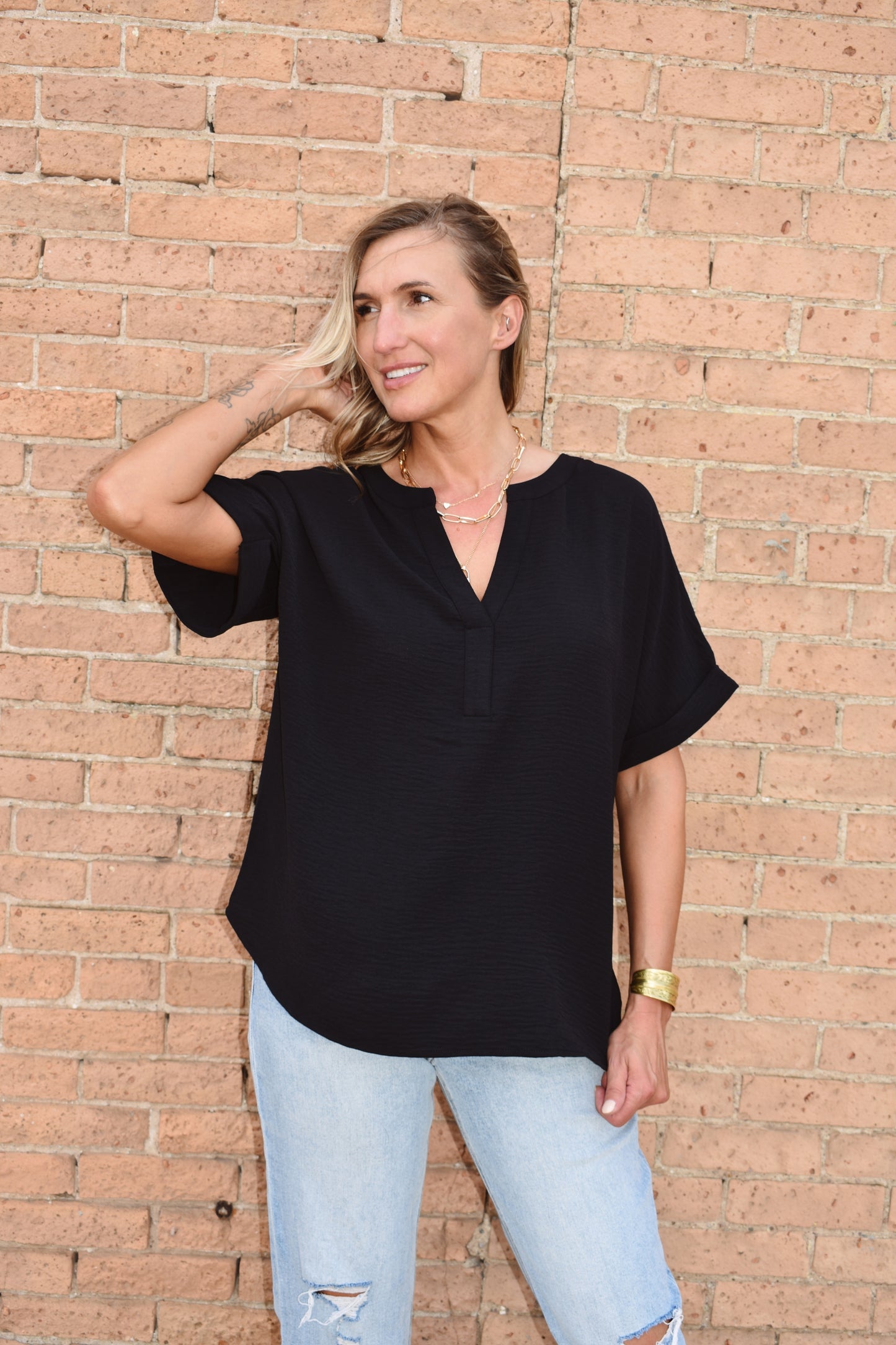 airflow dolman blouse