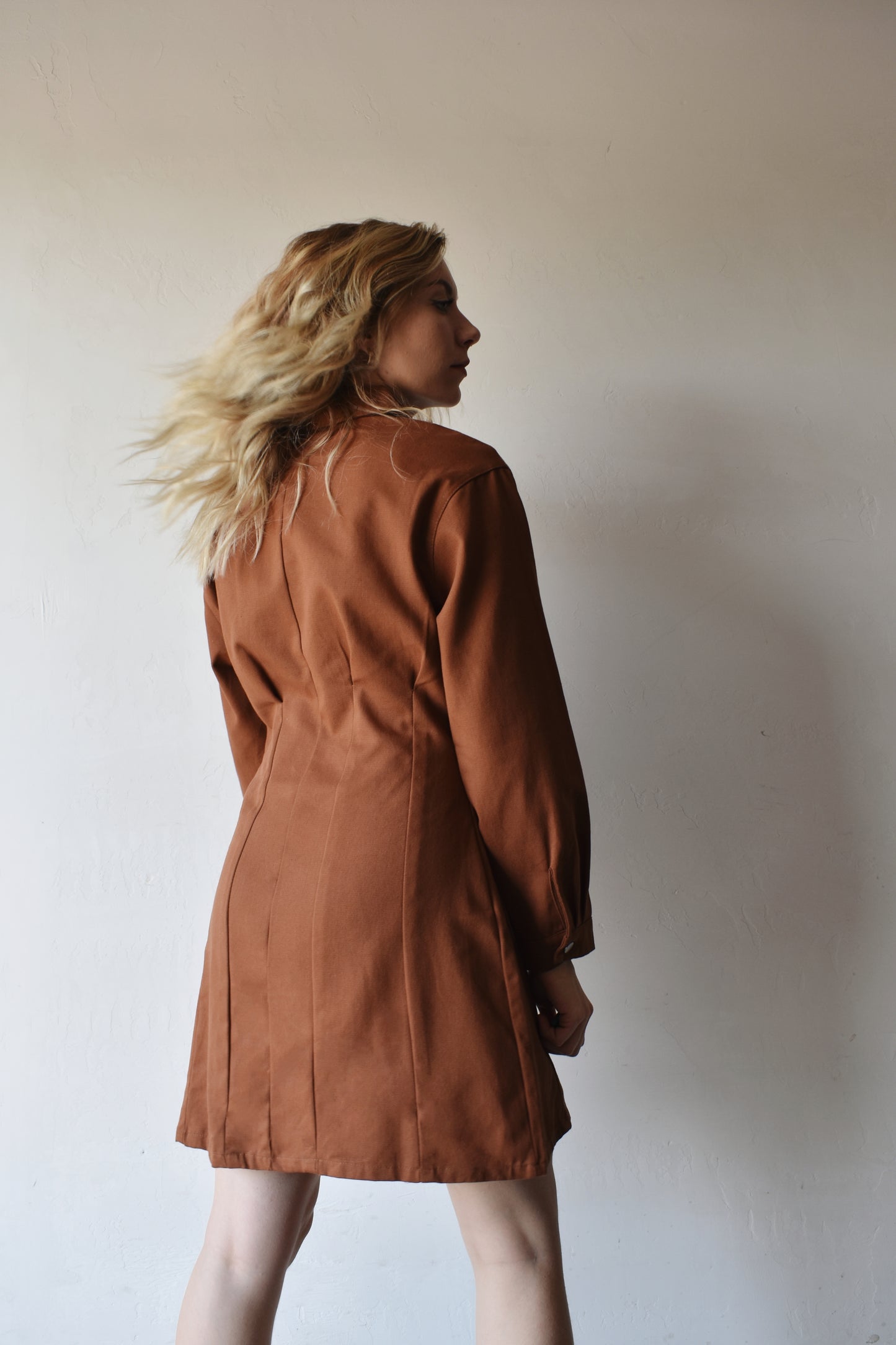 twill utility dress