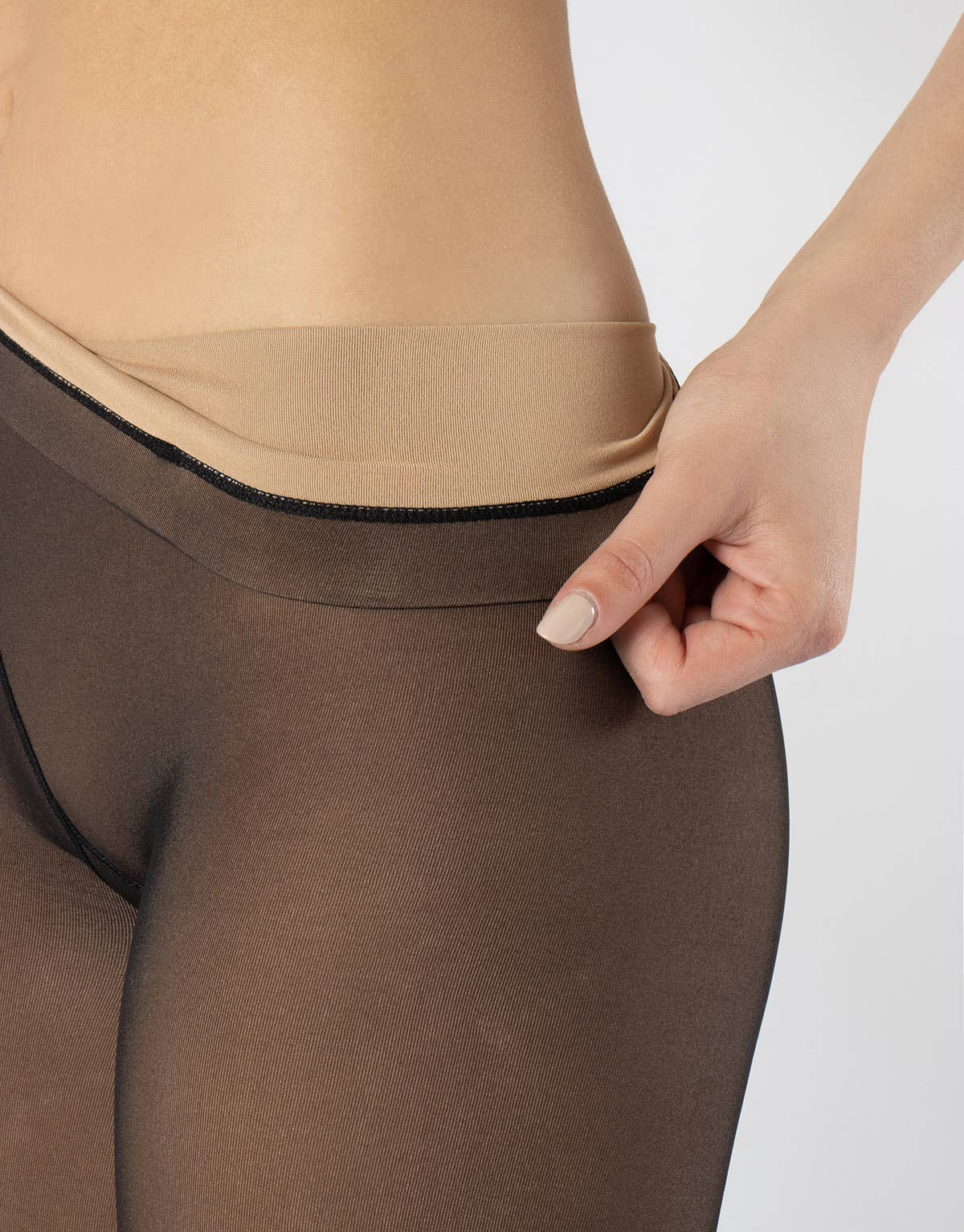 sheer effect tights