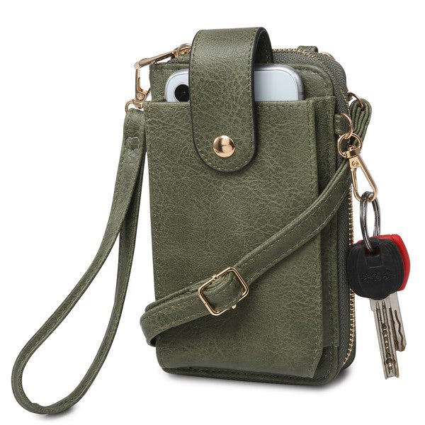 cell phone purse crossbody wristlet wallet concert event bag the revival