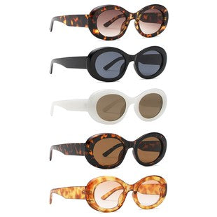 retro oval sunglasses