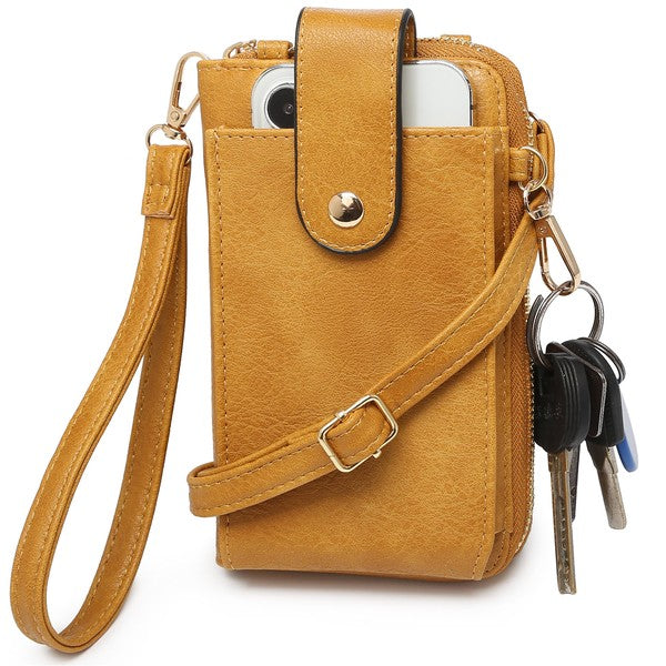 cell phone purse crossbody wristlet wallet concert event bag the revival