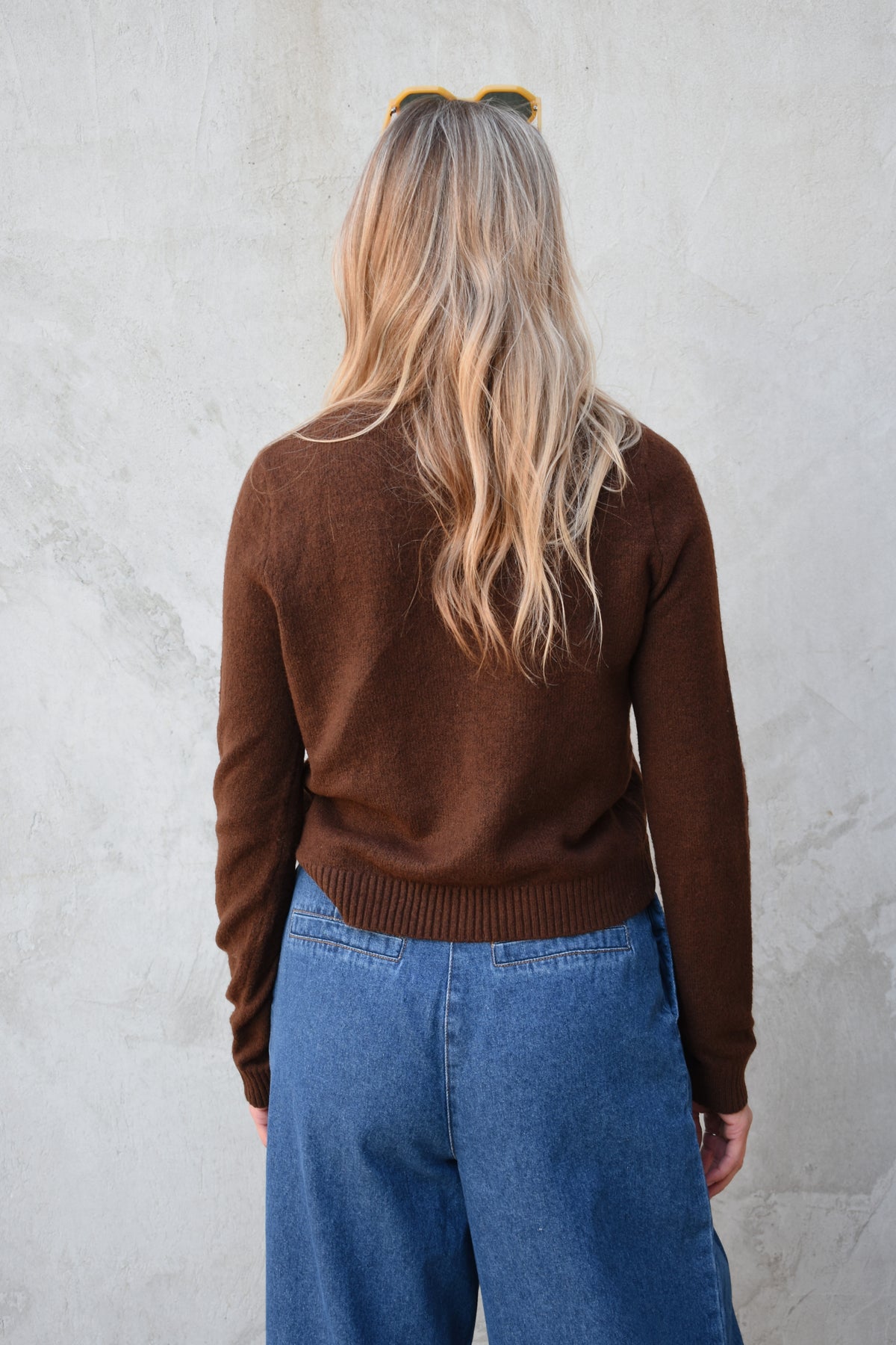 crew cropped cardigan