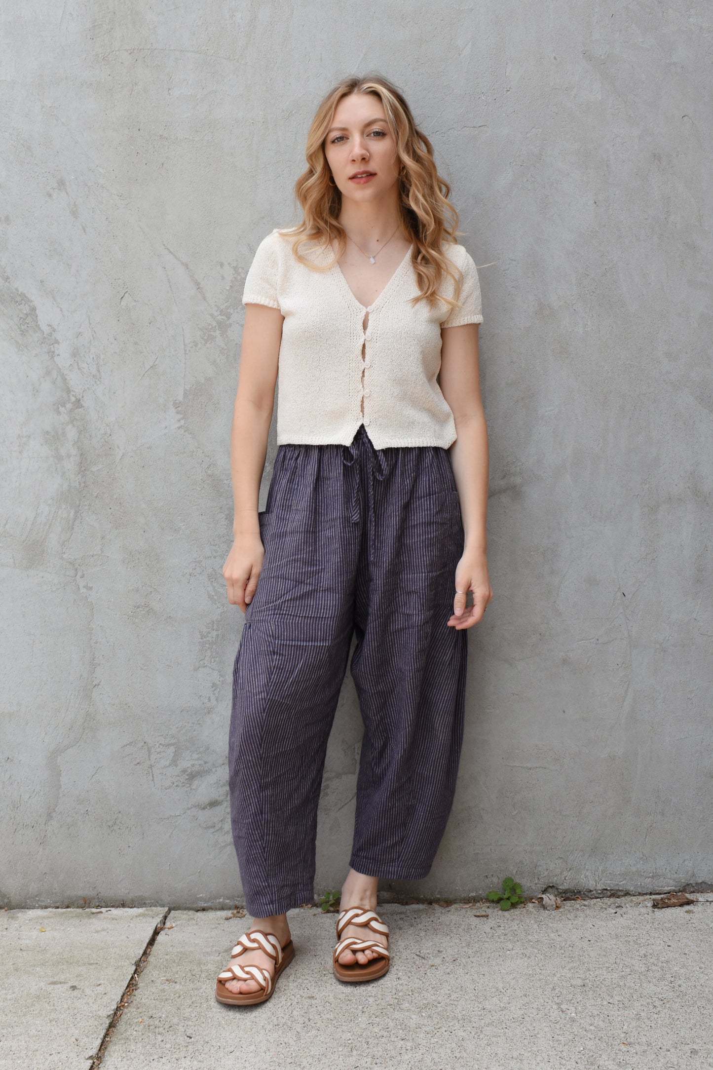 short sleeve cardi top