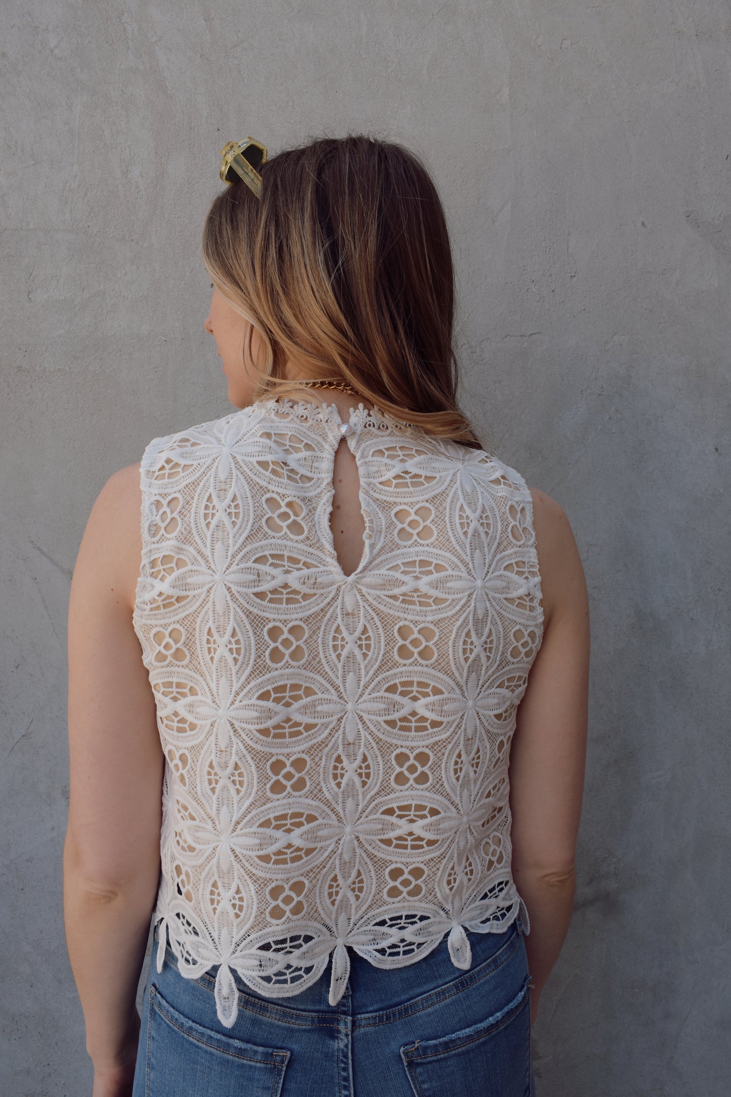 chantilly core blouse