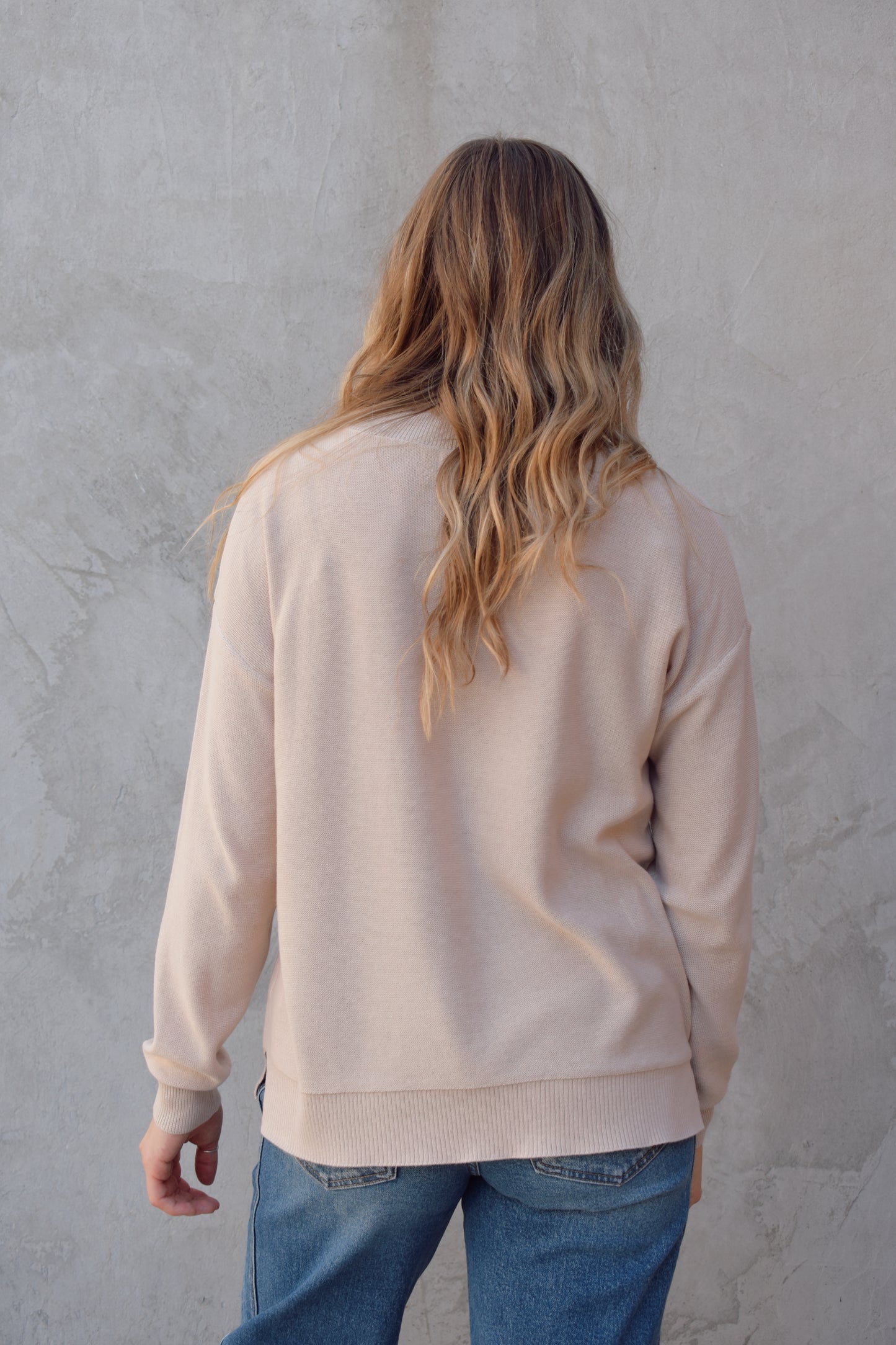cozy coastal sweater