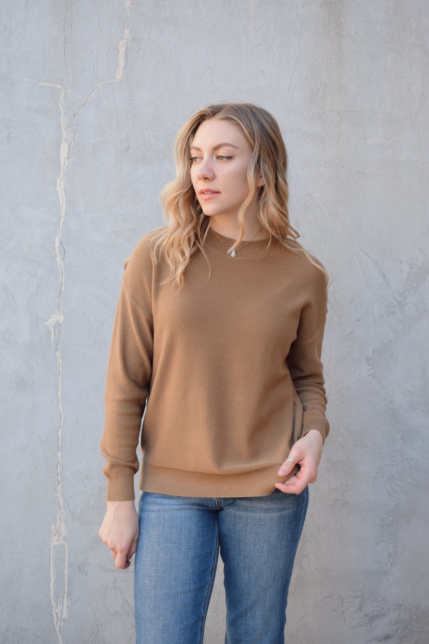 cozy coastal sweater