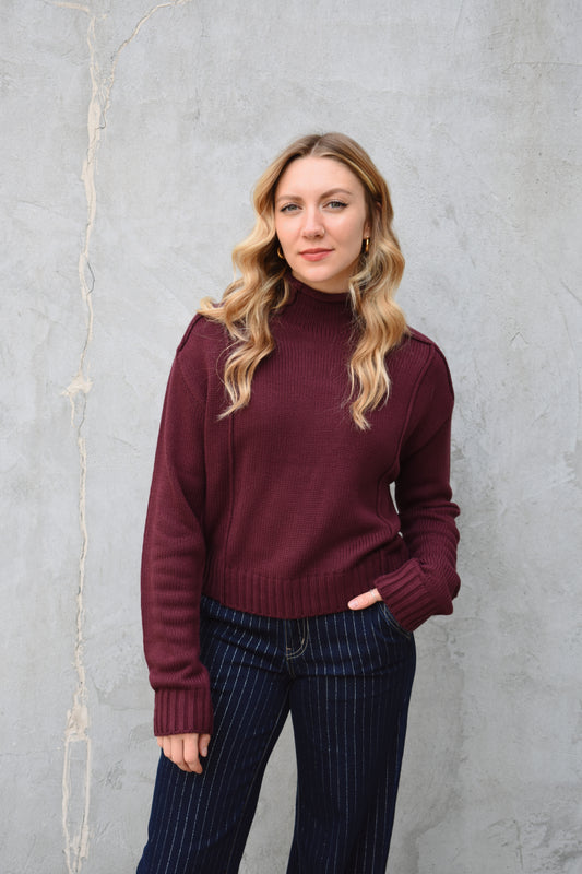 roll neck sweater