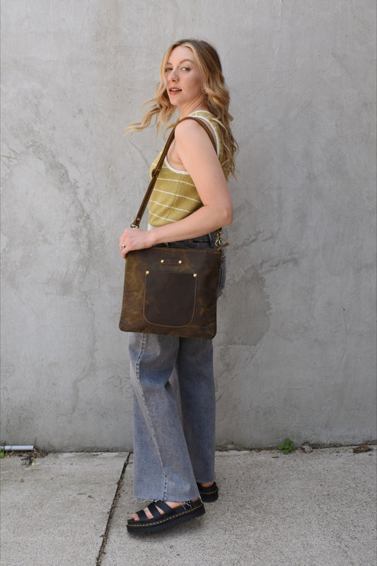 wide pin-striped vest