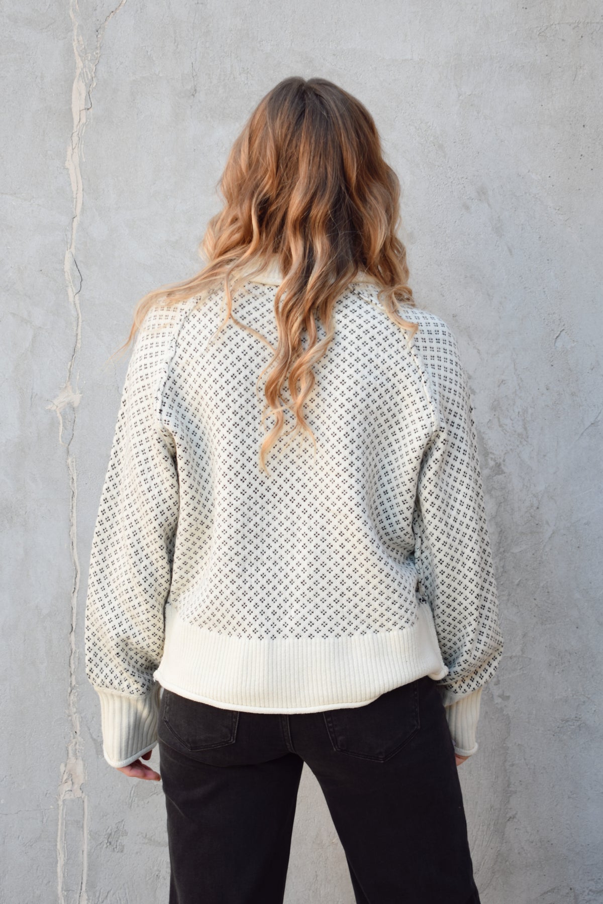 diamond sweater