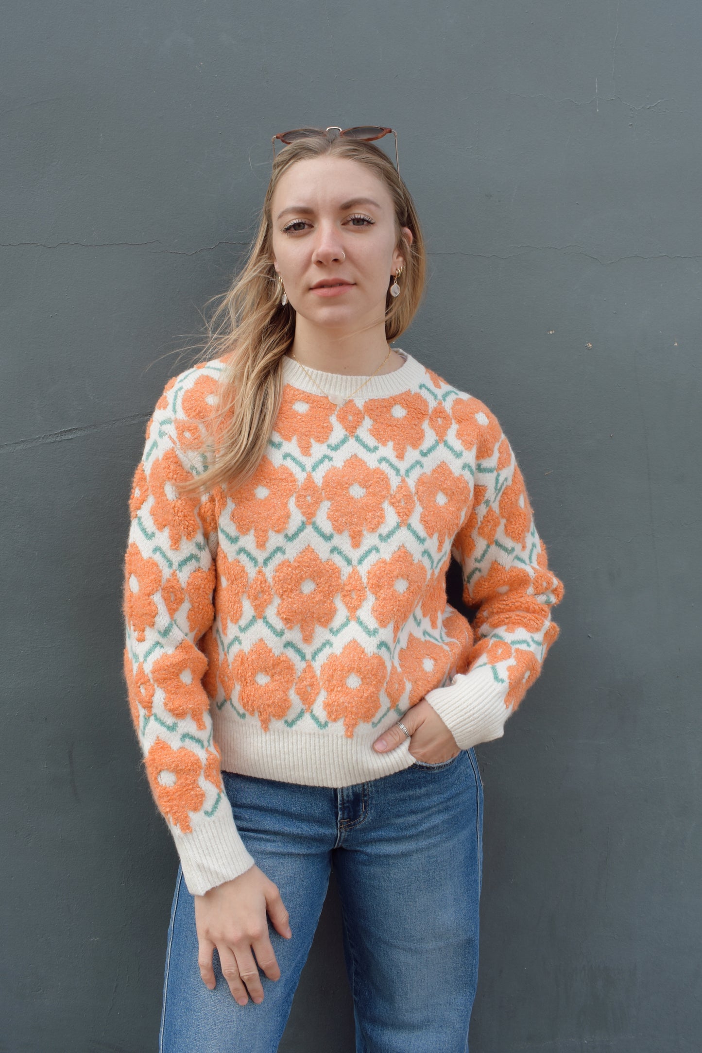 fluzzy sweater