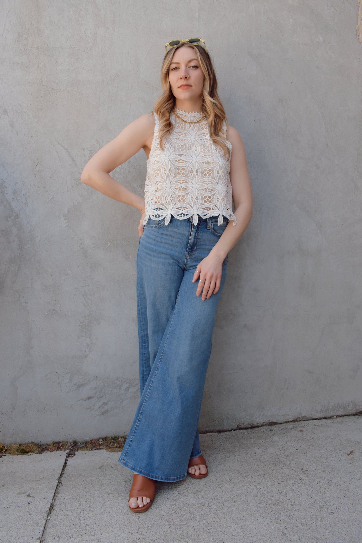 chantilly core blouse