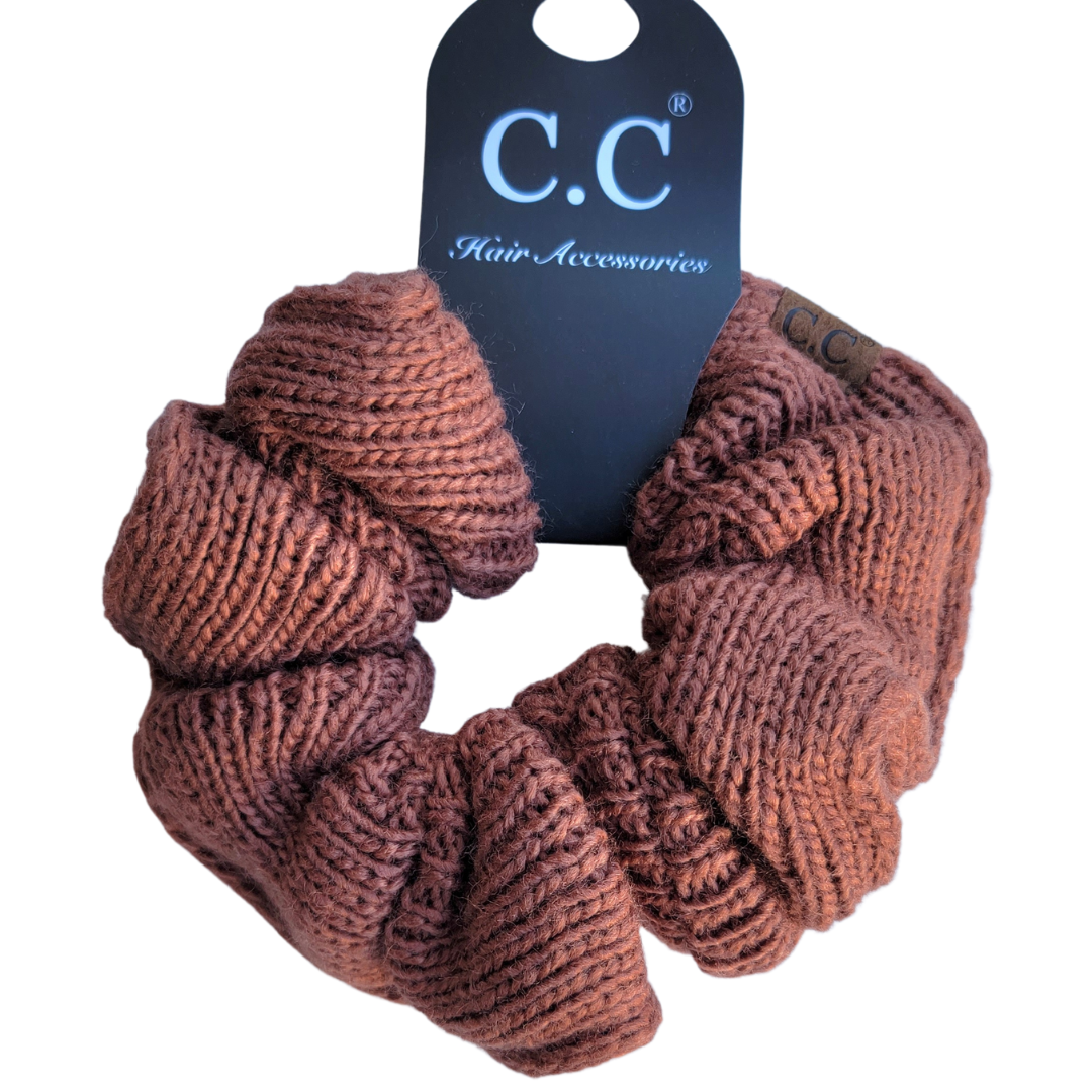 CC sweater scrunchie