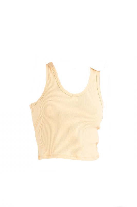 ribbed cropped tank top hyfve double zero the revival capsule summer
