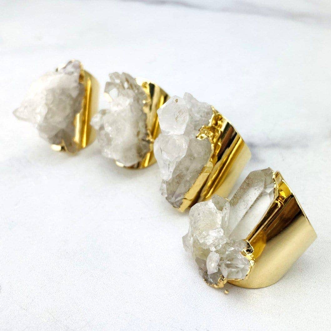 Crystal Cluster Ring