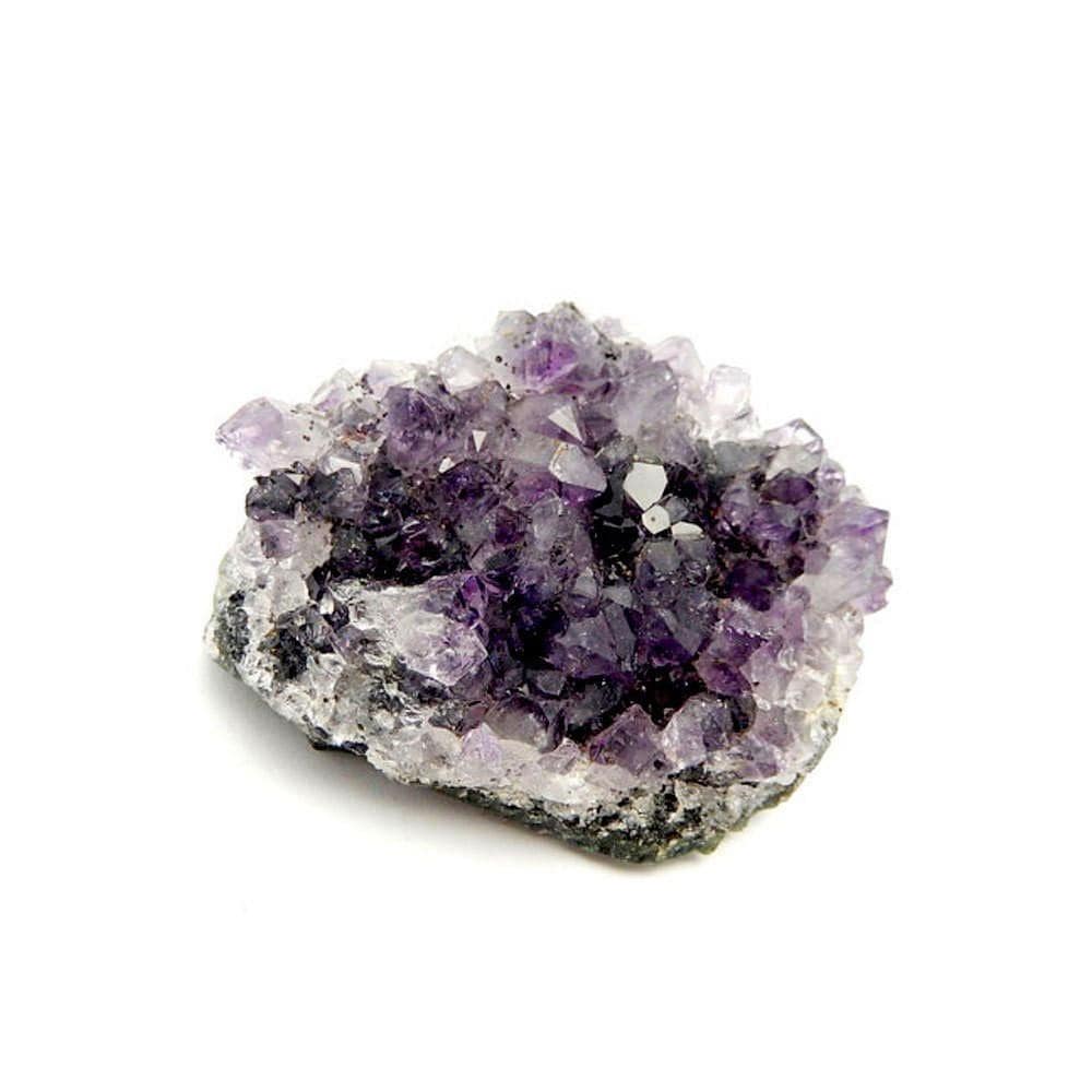 Rock Paradise - Crystal Light Purple Amethyst Cluster - Natural Raw