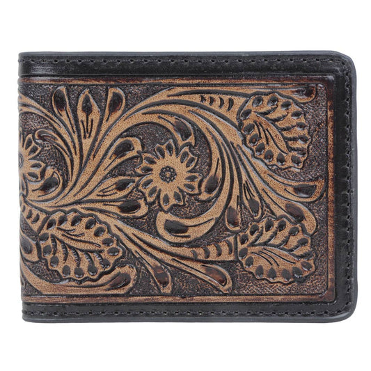 Leather Tooled Wallet