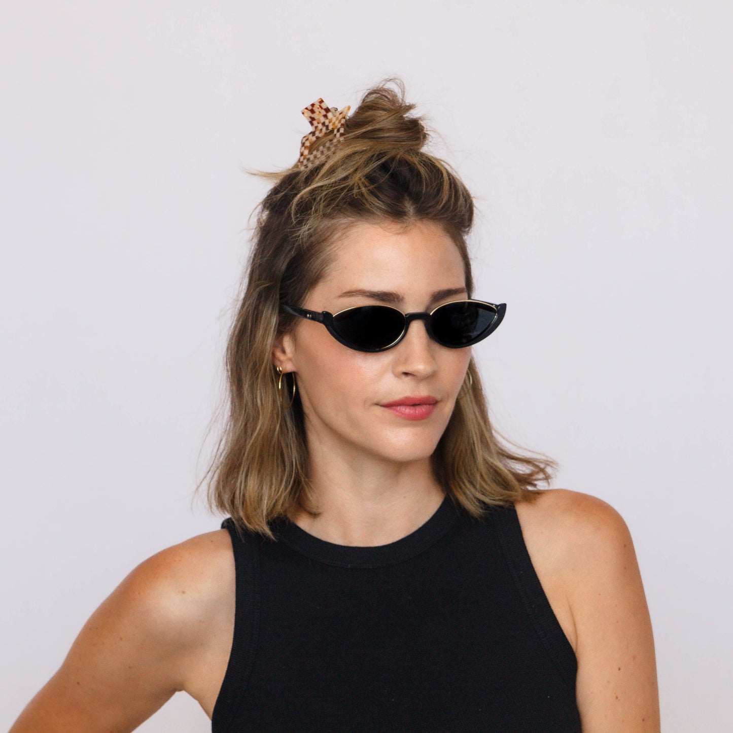 Cosmic Slim Cat-Eye Sunglasses