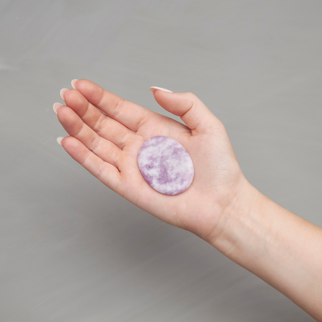 GeoCentral - Lepidolite Soothing Stone - Plastic Free