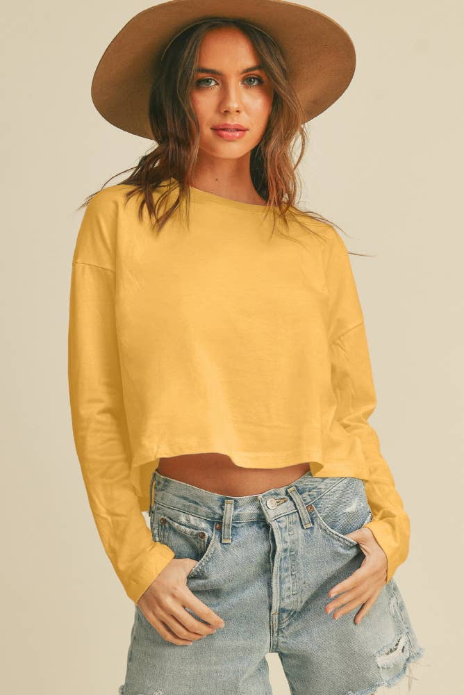 Honestee - Blank Long Sleeve T-Shirt