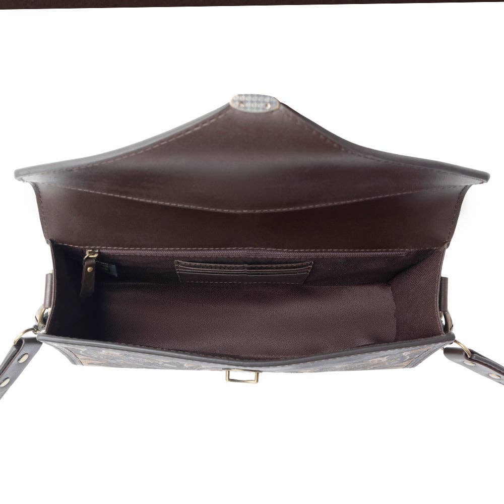 Lark Hand-Tooled Bag