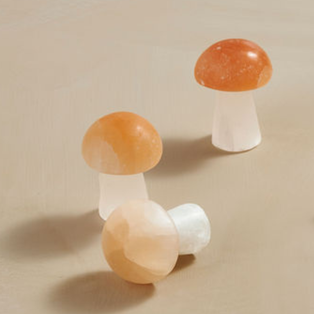 GeoCentral - Selenite Mushroom 🍄