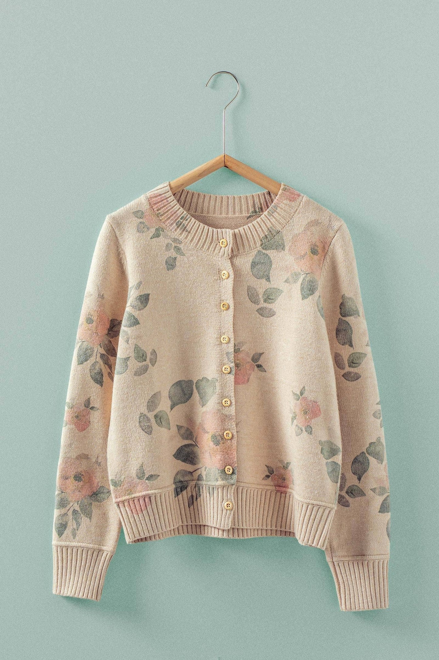 watercolor cardigan