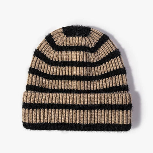 striped beanie