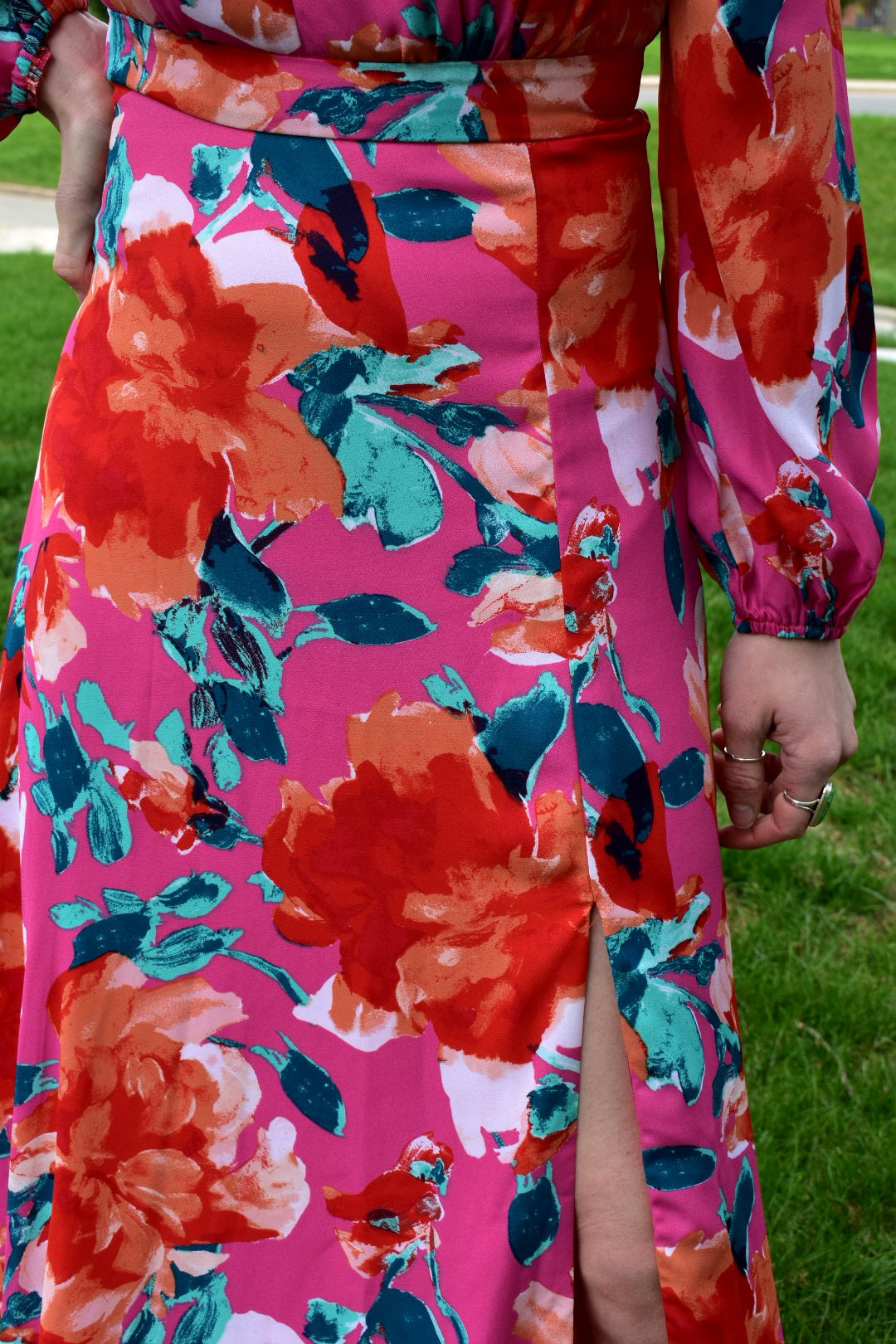 tropics maxi dress