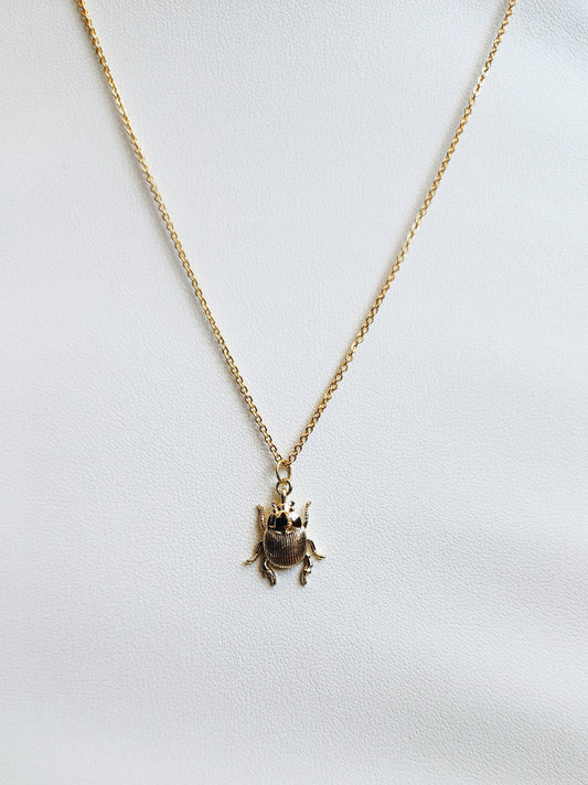 scarab necklace