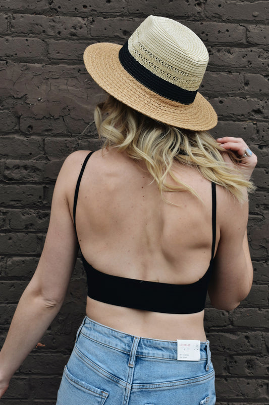 low back seamless bralette
