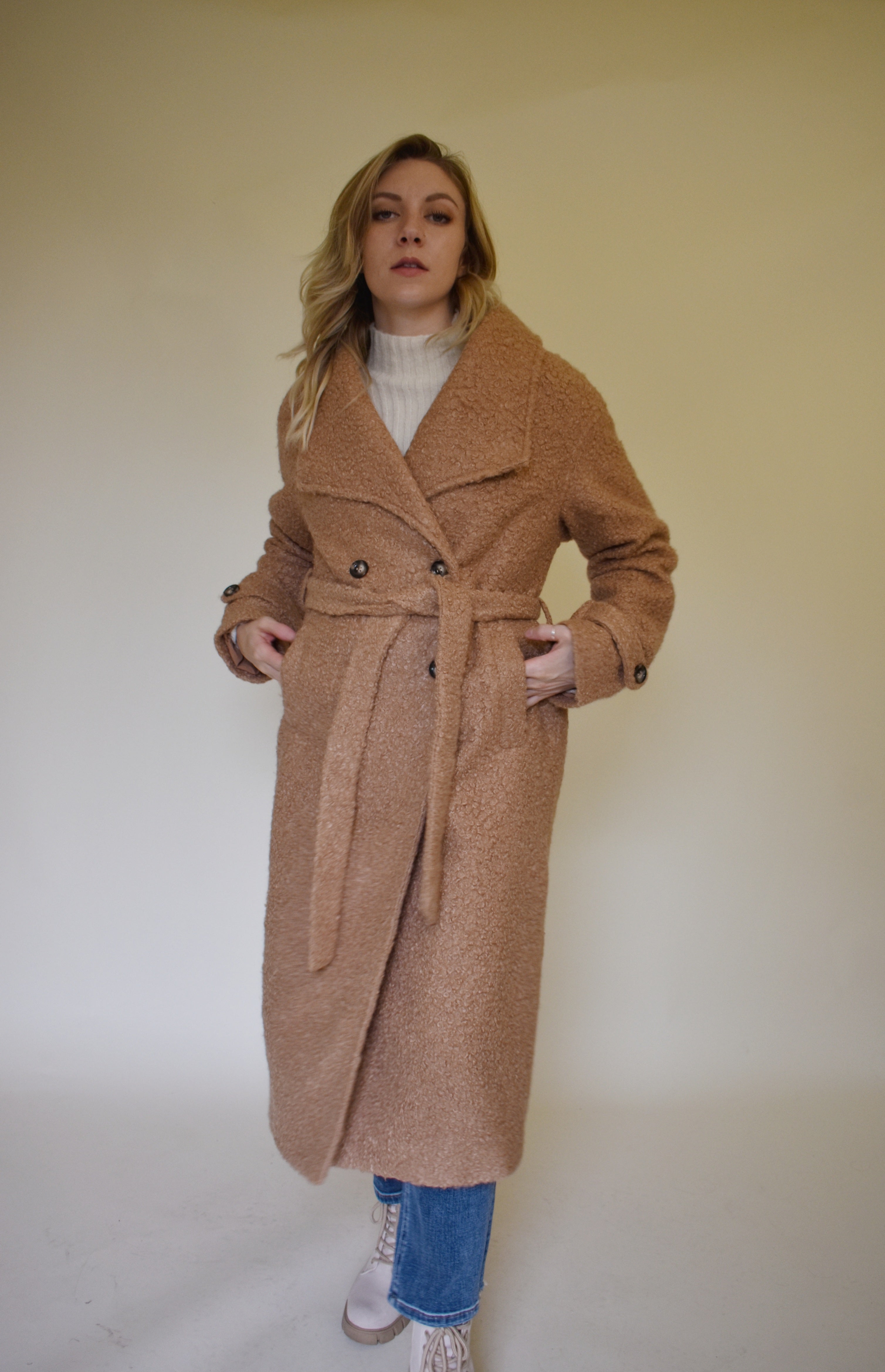 teddy trench coat