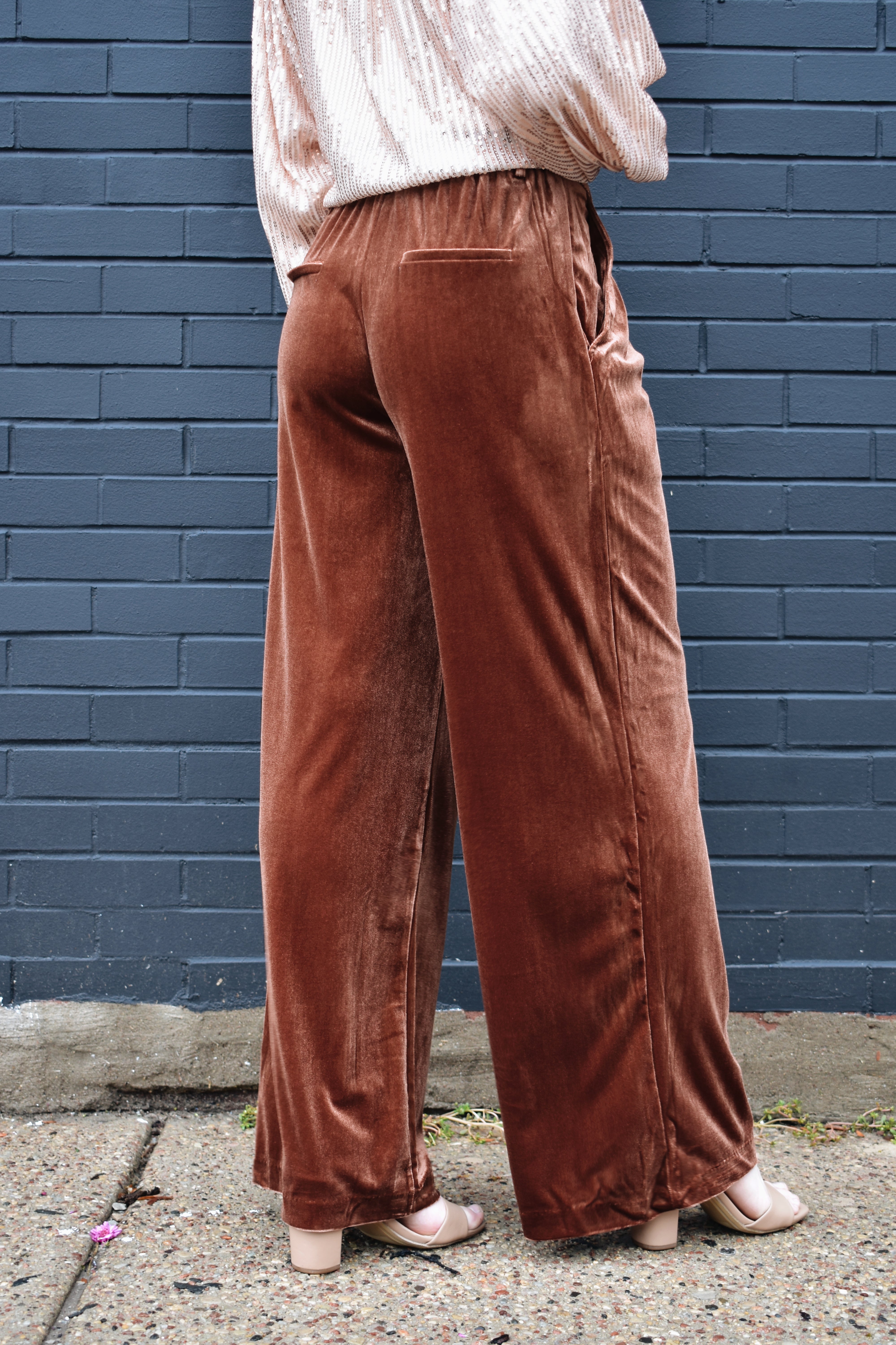 Gold GG devoré-velvet trousers | Gucci | MATCHES UK