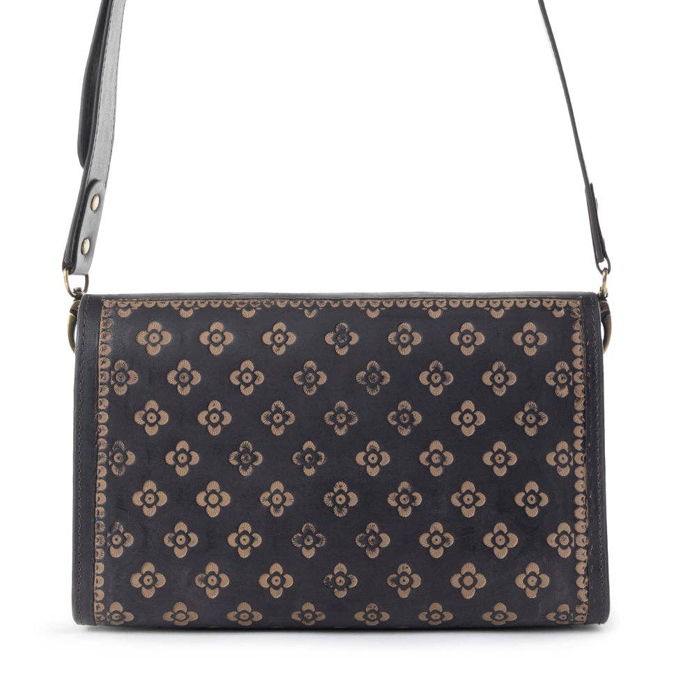 Lark Hand-Tooled Bag