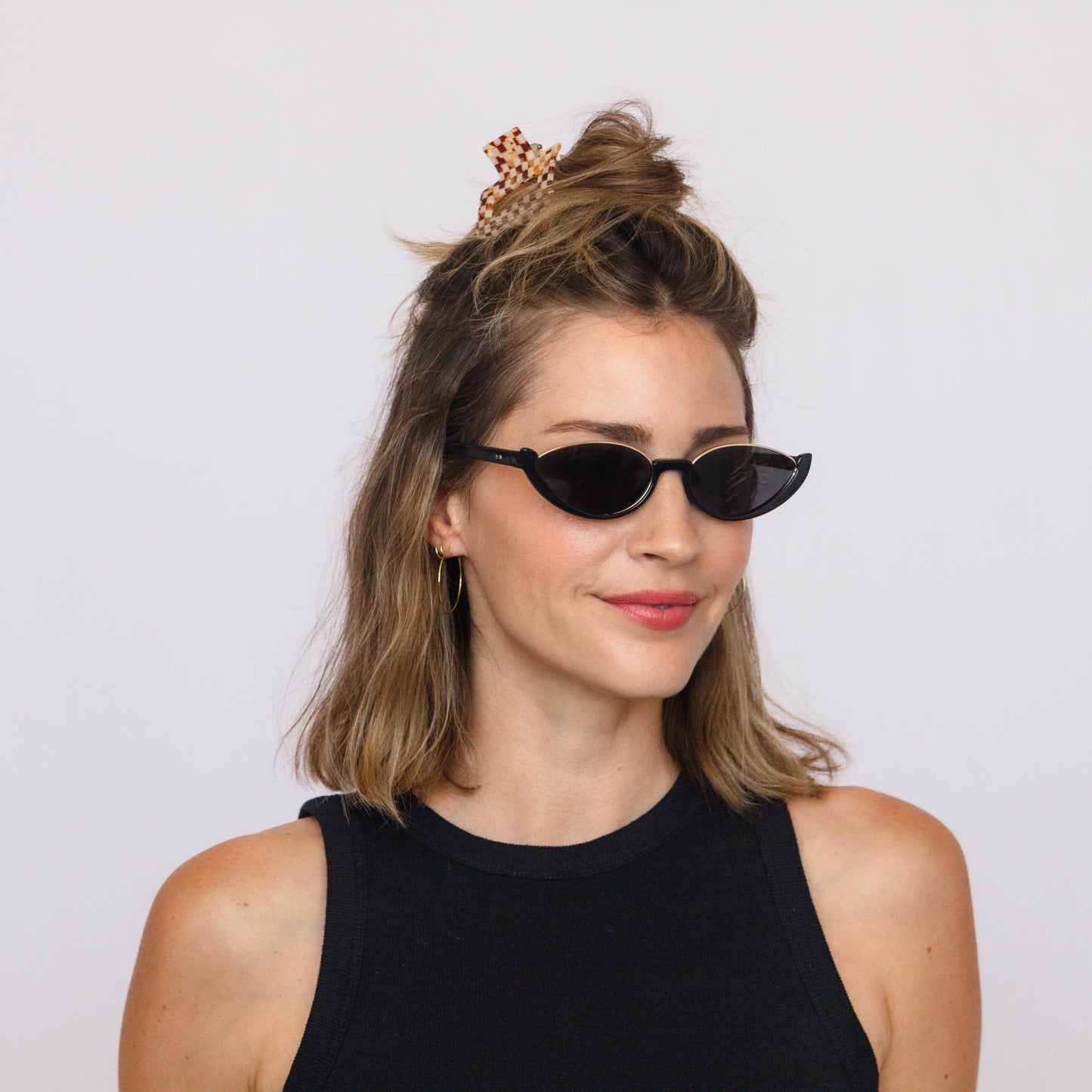 Cosmic Slim Cat-Eye Sunglasses
