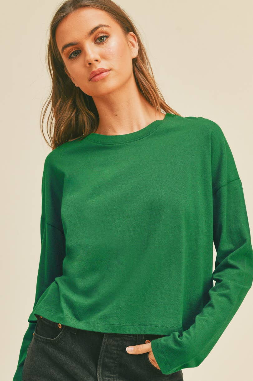 Honestee - Blank Long Sleeve T-Shirt