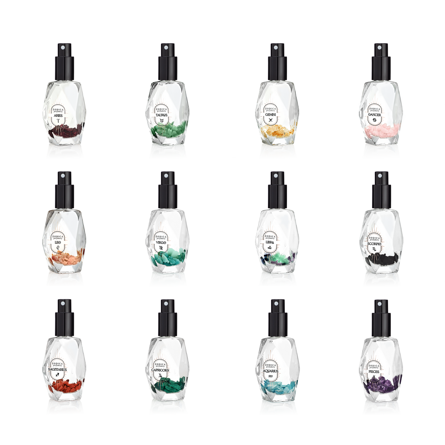 Zodica Perfumery - Crystal Infused Zodiac Perfume 22ml / .75oz