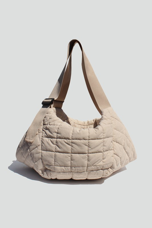 Jenna quilted tote