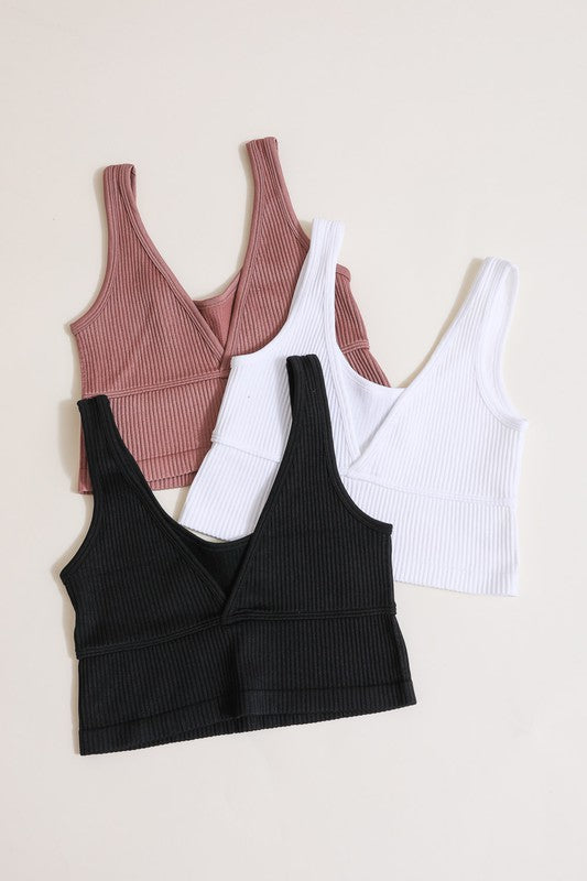 reversible seamless brami cami tank top the revival online boutique