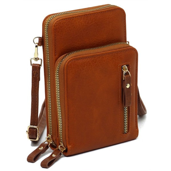 contrast cell phone crossbody