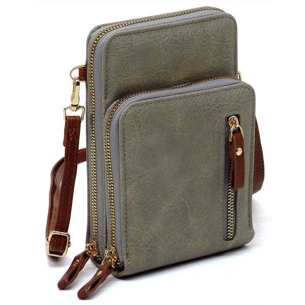 contrast cell phone crossbody