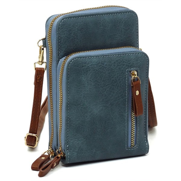 contrast cell phone crossbody