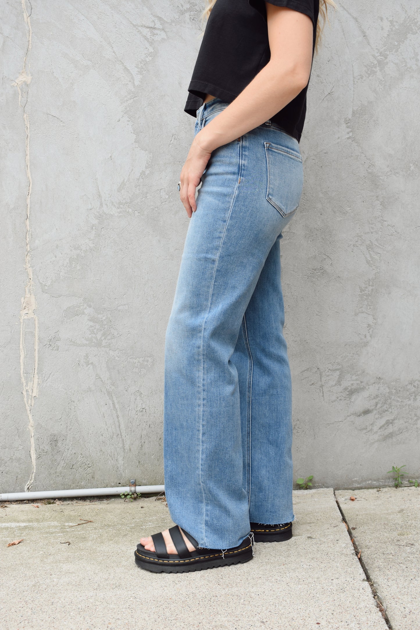 wide leg trouser jeans
