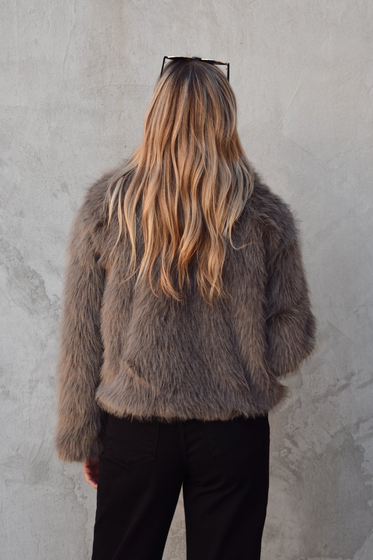 faux fur jacket